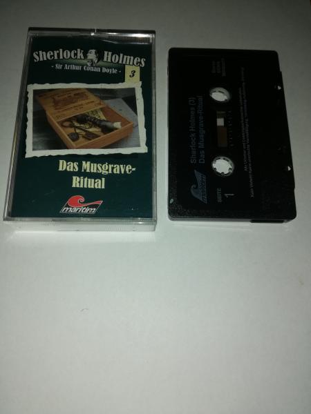 Sherlock Holmes Folge 3 Das Musgrave-Ritual Schwarz mit Silbernen Druck 595303-211 Maritim